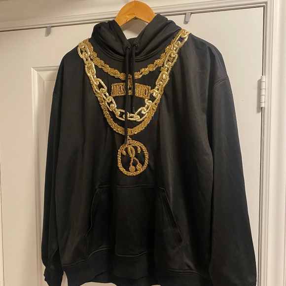 FULL LOOK Moschino H&M mens hoodie and pants set up rare item hm top and bottom - Picture 9 of 15